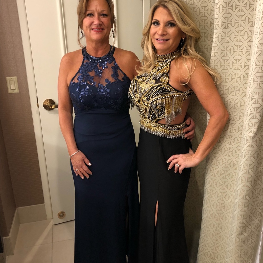 Black gown